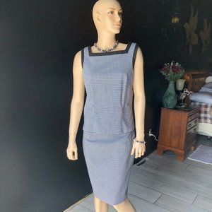 ABG Dress Sleeveless Top and Skirt